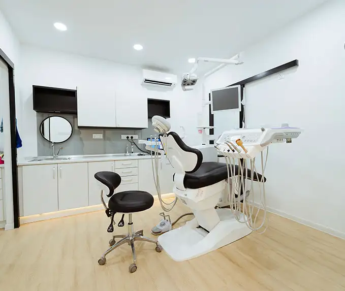 Dental treatment room with modern equipment at One Smile Dental Clinic
